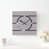 アールデコスタイル時計 スクエア壁時計 (ホーム)