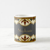 アールデコスタイル コーヒーマグカップ (中央)