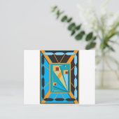 アールデコスタイル ポストカード (スタンド正面)