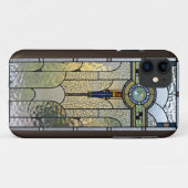 アールデコステンドグラス窓iPhoneカバー Case-Mate iPhoneケース (裏面(横))