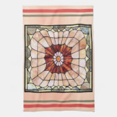 アールデコステンドグラス2 キッチンタオル (縦)