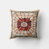 アールデコステンドグラス2 クッション (裏面)