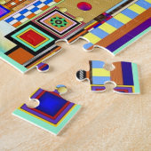 アールデコステンドグラス2 ジグソーパズル (側面)