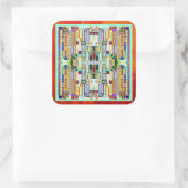 アールデコステンドグラス2 スクエアシール (バッグ)