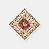 アールデコステンドグラス2 スタンダードカクテルナプキン (角)