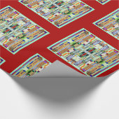 アールデコステンドグラス2 ラッピングペーパー (角)