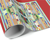 アールデコステンドグラス2 ラッピングペーパー (ロールコーナー)