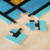 アールデコステンドグラス3 ジグソーパズル (側面)