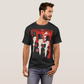 アールデコスノブイラストレーション Tシャツ (正面フル)