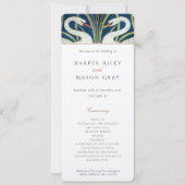 アールデコス結婚ワンズ記念事業 招待状 (正面)