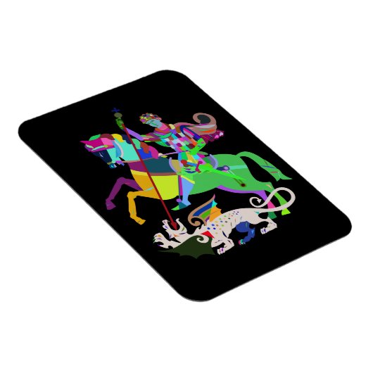 アールデコセントジョージザドラゴンスレイヤー マグネット (右側)