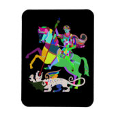 アールデコセントジョージザドラゴンスレイヤー マグネット (縦)