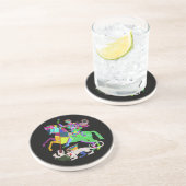 アールデコセントジョージドラゴンの殺害者 コースター (側面)