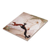 アールデコダイアナおよびボルゾイ タイル (側面)