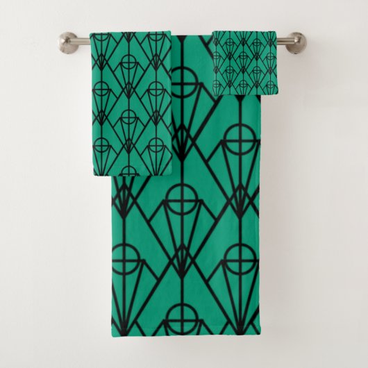 アールデコダイヤモンド バスタオルセット (インサイチュ)