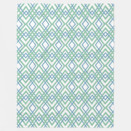 アールデコダイヤモンド フリースブランケット