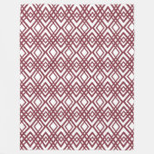 アールデコダイヤモンド フリースブランケット (正面)