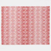 アールデコダイヤモンド フリースブランケット (正面(横))