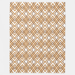 アールデコダイヤモンド フリースブランケット