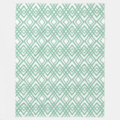 アールデコダイヤモンド フリースブランケット (正面)