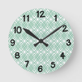 アールデコダイヤモンド ラウンド壁時計