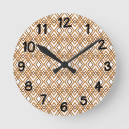 アールデコダイヤモンド ラウンド壁時計