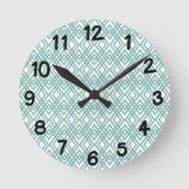 アールデコダイヤモンド ラウンド壁時計