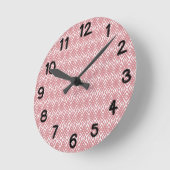 アールデコダイヤモンド ラウンド壁時計 (傾斜)