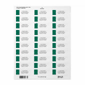 アールデコダイヤモンド ラベル (フルシート)