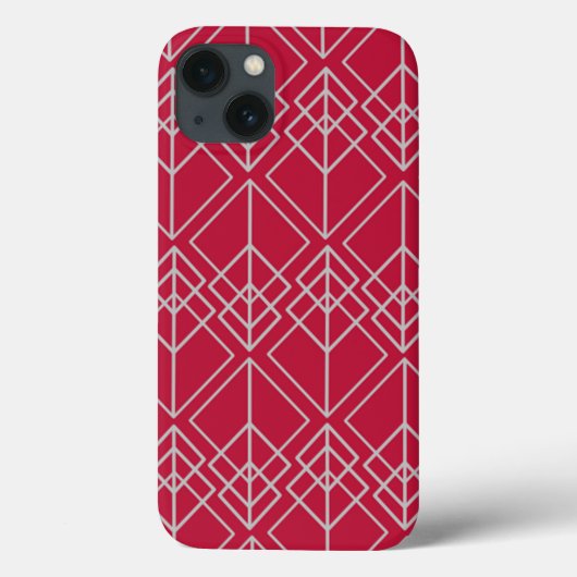 アールデコダイヤモンド Case-Mate iPhoneケース (裏面)