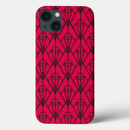 アールデコダイヤモンド Case-Mate iPhoneケース (裏面)