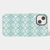 アールデコダイヤモンド iPhoneケース (裏面横)