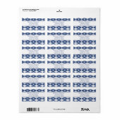 アールデコダマスク住所 シール (フルシート)