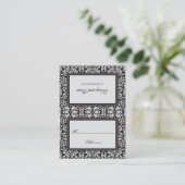 アールデコダマスク座席表 プレイスカード (スタンド正面)