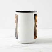 アールデコダンゼルAIコンセプトアートby Xzendor7 マグカップ (中央)