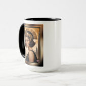 アールデコダンゼルAIコンセプトアートby Xzendor7 マグカップ (正面左)