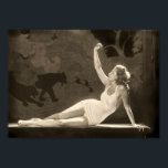 アールデコツァイグフェルドの女の子のポスター ポスター<br><div class="desc">この背景の素敵な女の子だからアートデコ。これは寝室や家やアールモダンデコのスタイルで素敵だろう。彼女は素敵だ！</div>