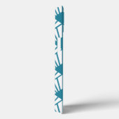 アールデコティール（緑がかった色）ファン Case-Mate iPhoneケース (裏面 / 右)