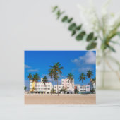アールデコディストリクトオブサウスビーチマイアミ ポストカード (スタンド正面)