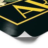 アールデコデイウーマン&フラワーズ ポスター (コーナー)