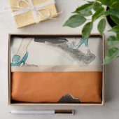 アールデコデコップフラッパー1920のデコページ 薄葉紙 (ギフト)