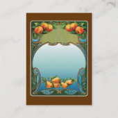 アールデコデザイカスタムナー名刺 名刺 (裏面)