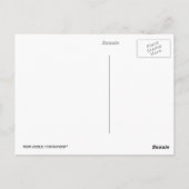 アールデコデザインはがき ポストカード (裏面)