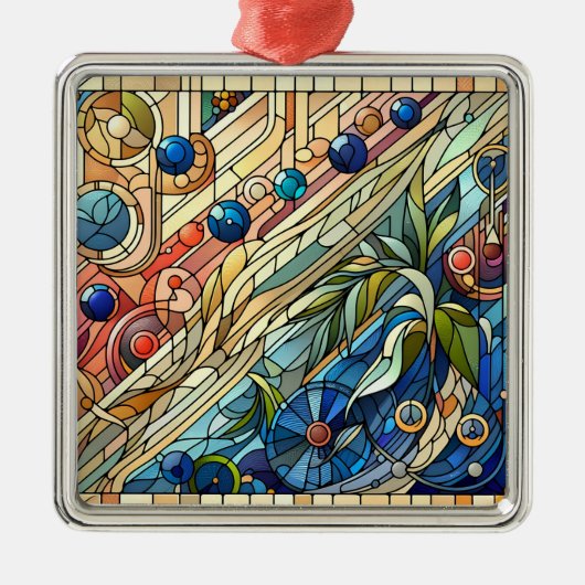 アールデコデザインオーナメント メタルオーナメント (正面)