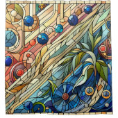 アールデコデザインシャワーカーテン シャワーカーテン (正面)