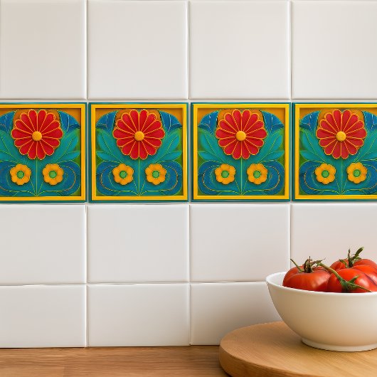 アールデコデザインセラミックタイル タイル