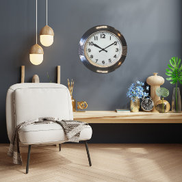 アールデコデザイン壁時計 ラージ壁時計