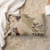 アールデコデザイン枕 ランバークッション (ブランケット)