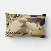 アールデコデザイン枕 ランバークッション (裏面)