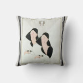 アールデコデザイン装飾用クッション クッション (裏面)